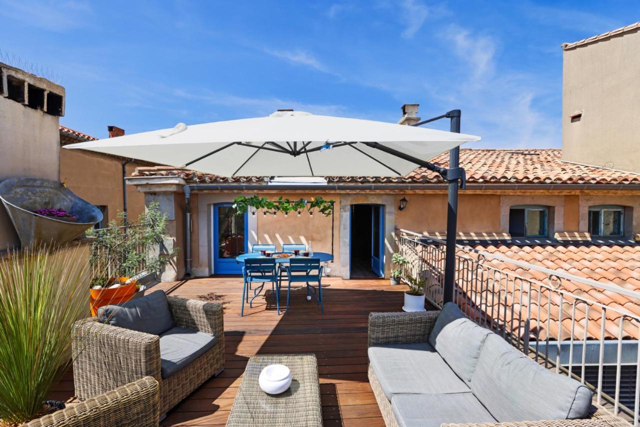 La Terrasse Tapaja Vue Conciergeriedamecarcas Apartment Carcassonne Luaran gambar